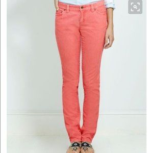 Vineyard Vines Coral Salmon Preppy Corduroy Pants